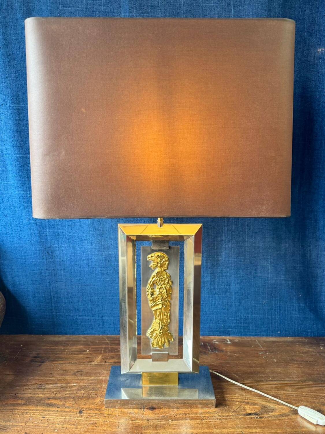 Vintage table lamp by Maison Baguès. 1970s.