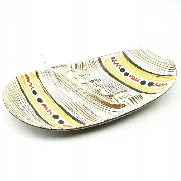 B3r ceramic platter germany pop-art new look