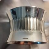 Boulenger napkin ring in silver metal