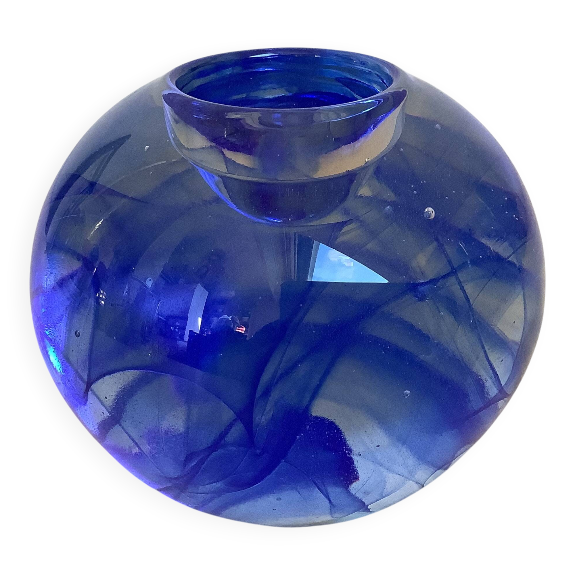 Kosta Boda Sulphide Style Candle Holder