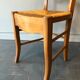 6 old chairs in cherry tree