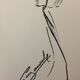 Guy Laroche of press at the end of the 1980s fashion illustration
