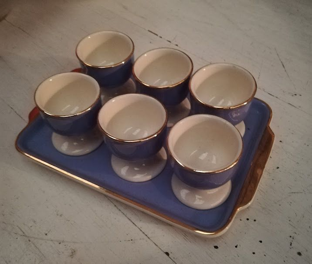 Egg cups set of 6 - Villeroy and Boch porcelain