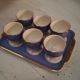 Egg cups set of 6 - Villeroy and Boch porcelain