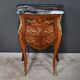 Petit meuble de salon en marqueterie, style Louis XV – Milieu XXe