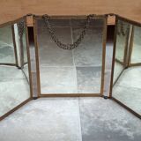Old triptych mirror