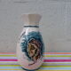 Vase enamelled ceramic, the privateer, Quiberon vintage 1950