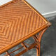 Table basse en rotin – années 1960/70