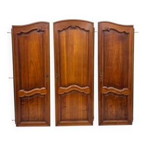 3 portes de placard style - massif