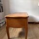 Coiffeuse basse en bois des années 60-70