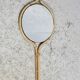 Rattan mirror in the style of Louis Sognot, France, 1950