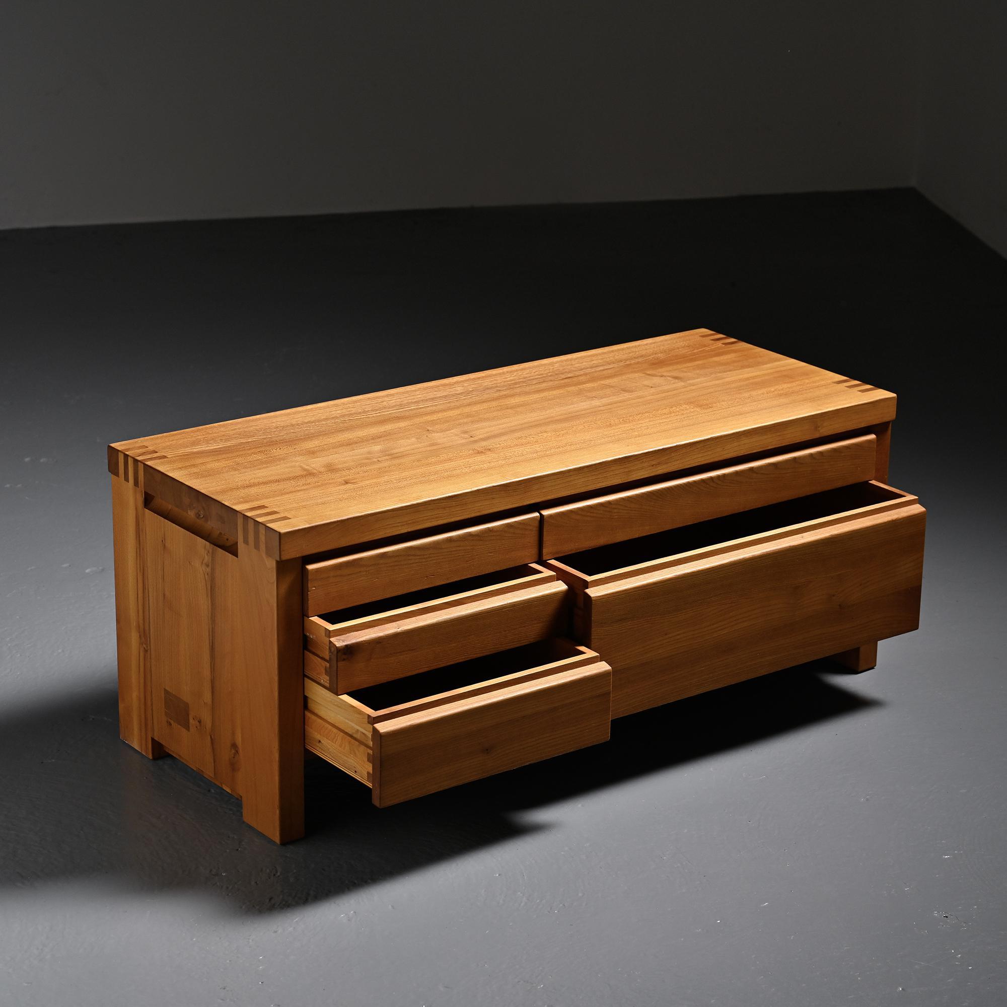 Buffet base R14A by Pierre Chapo, 1965