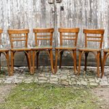Set of 6 Baumann bistro chairs