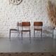 Vintage tubular chair