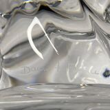 Daum, important crystal centrepiece and trinket dish from around 1950.