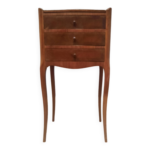 Chrvet style Louis XV en bois de plaquage