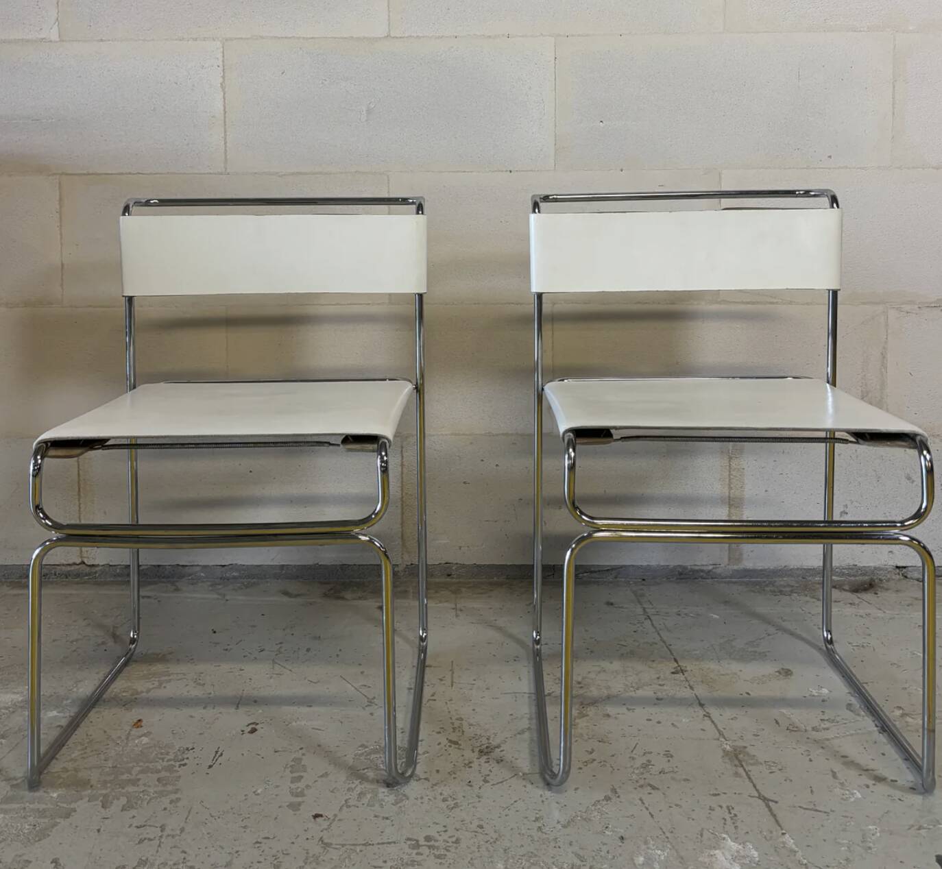 Lot of 2 "Libellula" Giovanni chairs - Planula | 1970s 1980s