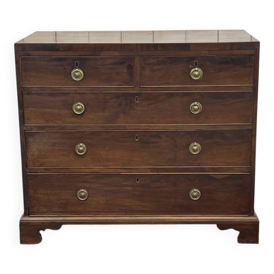 Commode anglaise 19ème en acajou