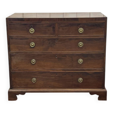 Commode anglaise 19ème en acajou