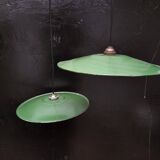 Pair of old pendant lights