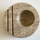 Empty Pocket Fratelli Manelli in travertine 1970