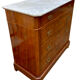 Commode 4 tiroirs vintage style marine