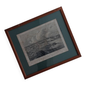 Gravure Biarritz - ''Vue