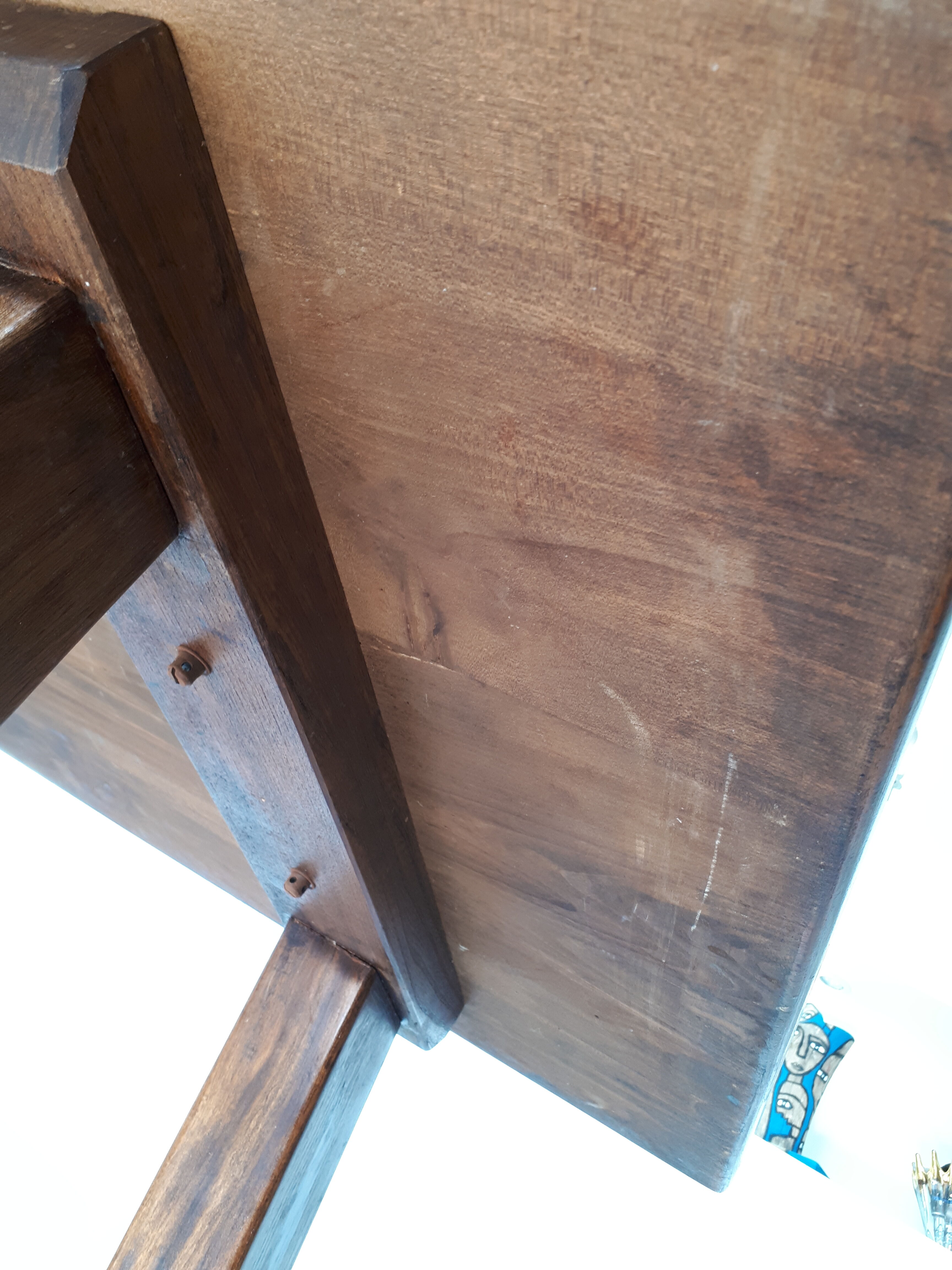 Dining room table farm and 6 chairs style breuer