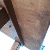 Dining room table farm and 6 chairs style breuer