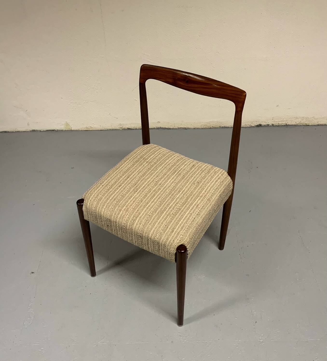 6x Palisander Dining Chairs by Lübke