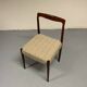6x Palisander Dining Chairs by Lübke