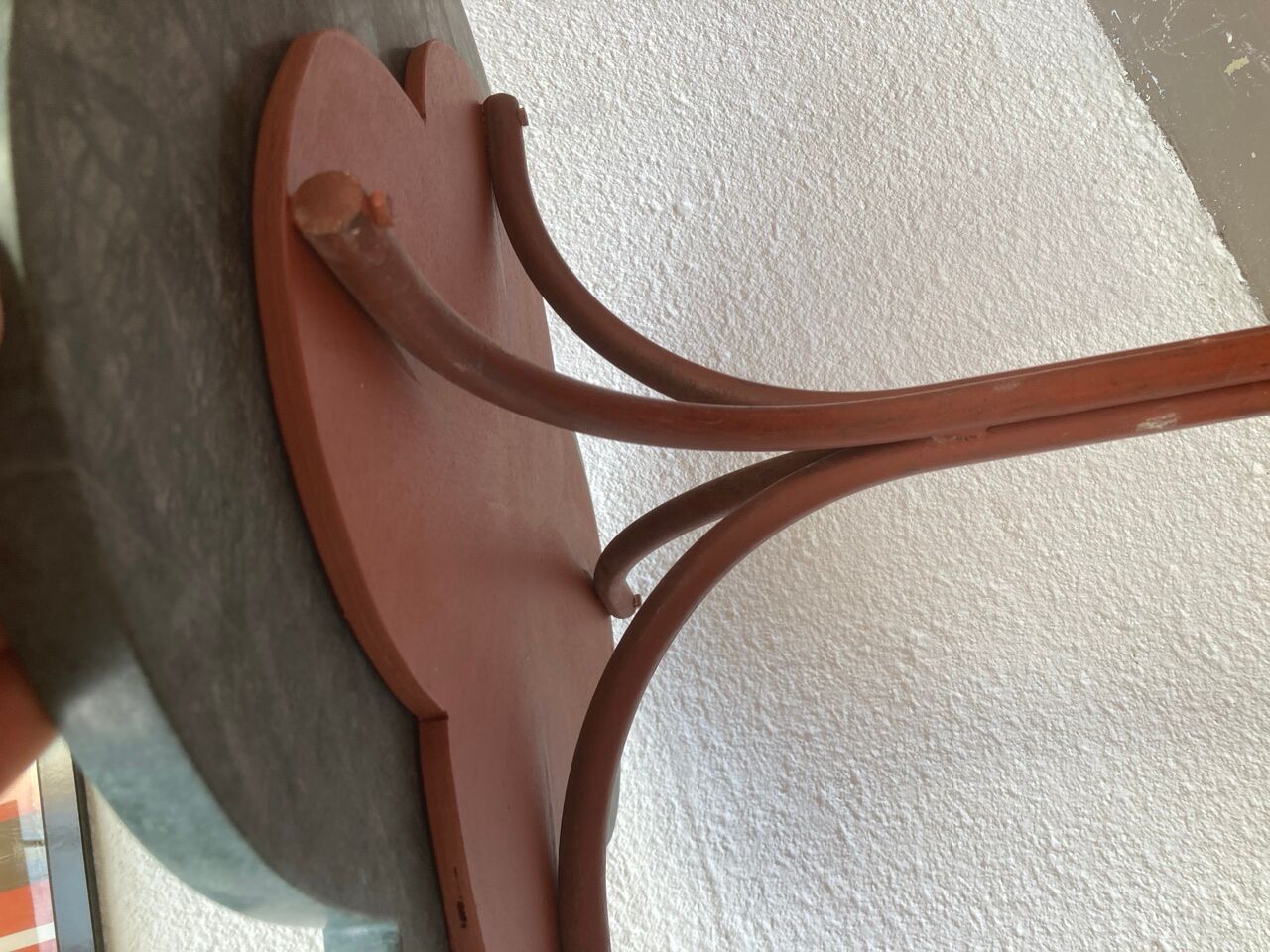 Table pedestal marble clover