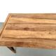 Solid walnut farmhouse table, 1950s.