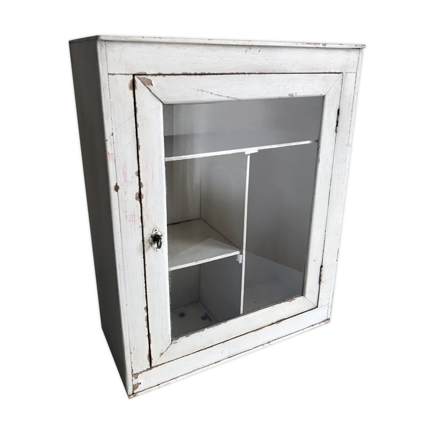 Armoire pharmacie patinée