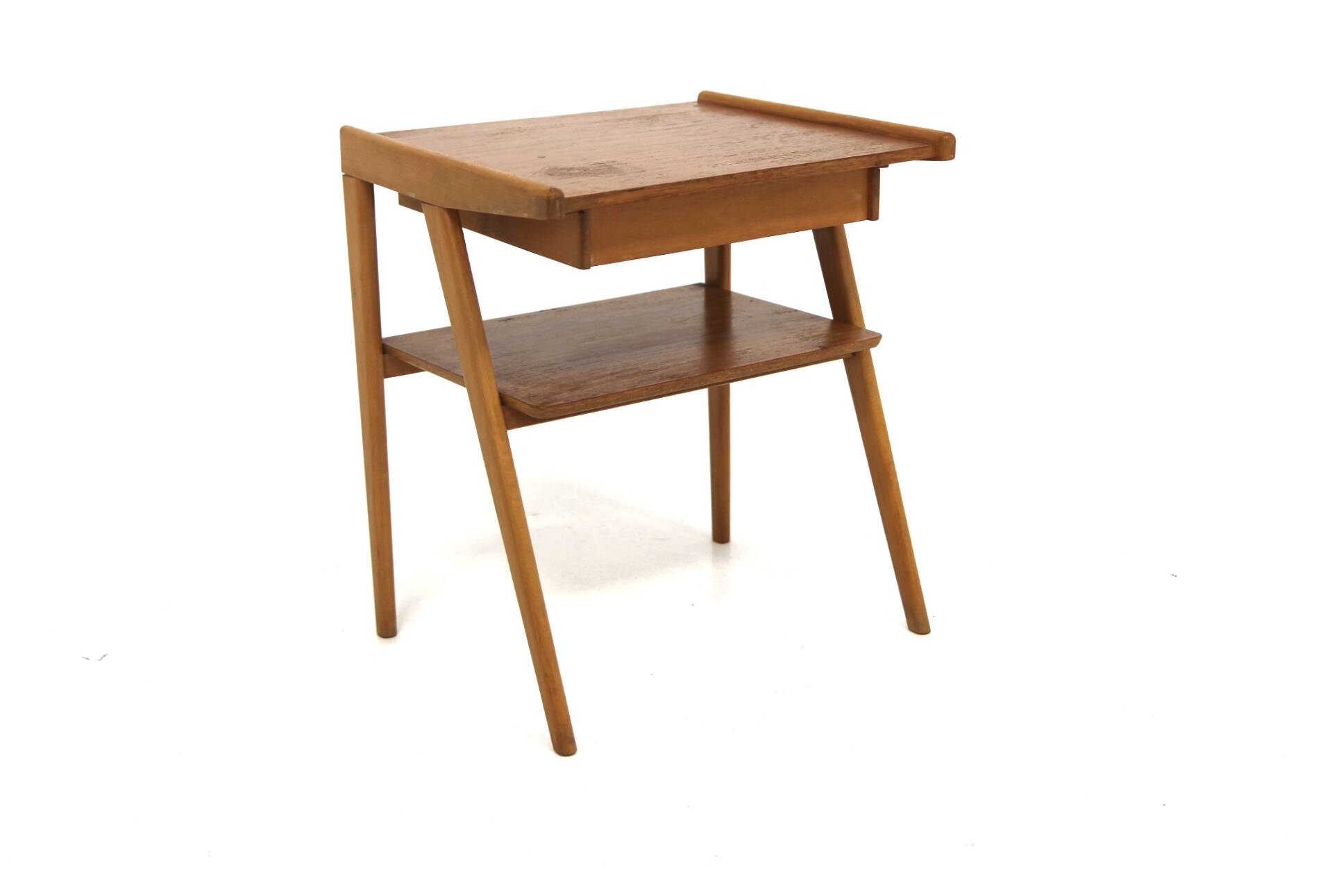 Scandinavian bedside table in teak, Sweden, 1960
