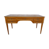 Bureau  double face  ministre style Louis XVI a tirettes