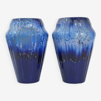 Pair of art deco vases