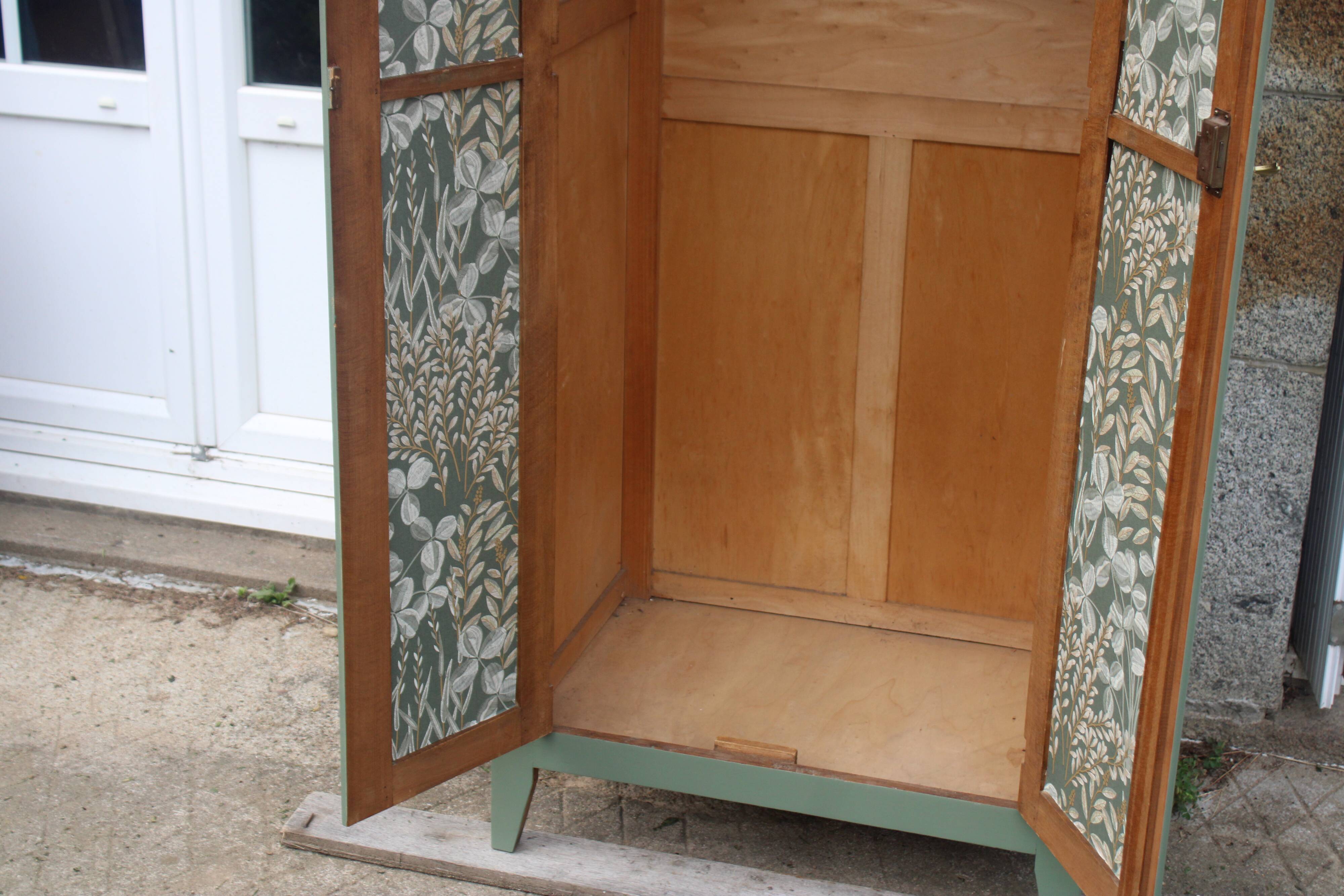 Renovated vintage Parisian wardrobe