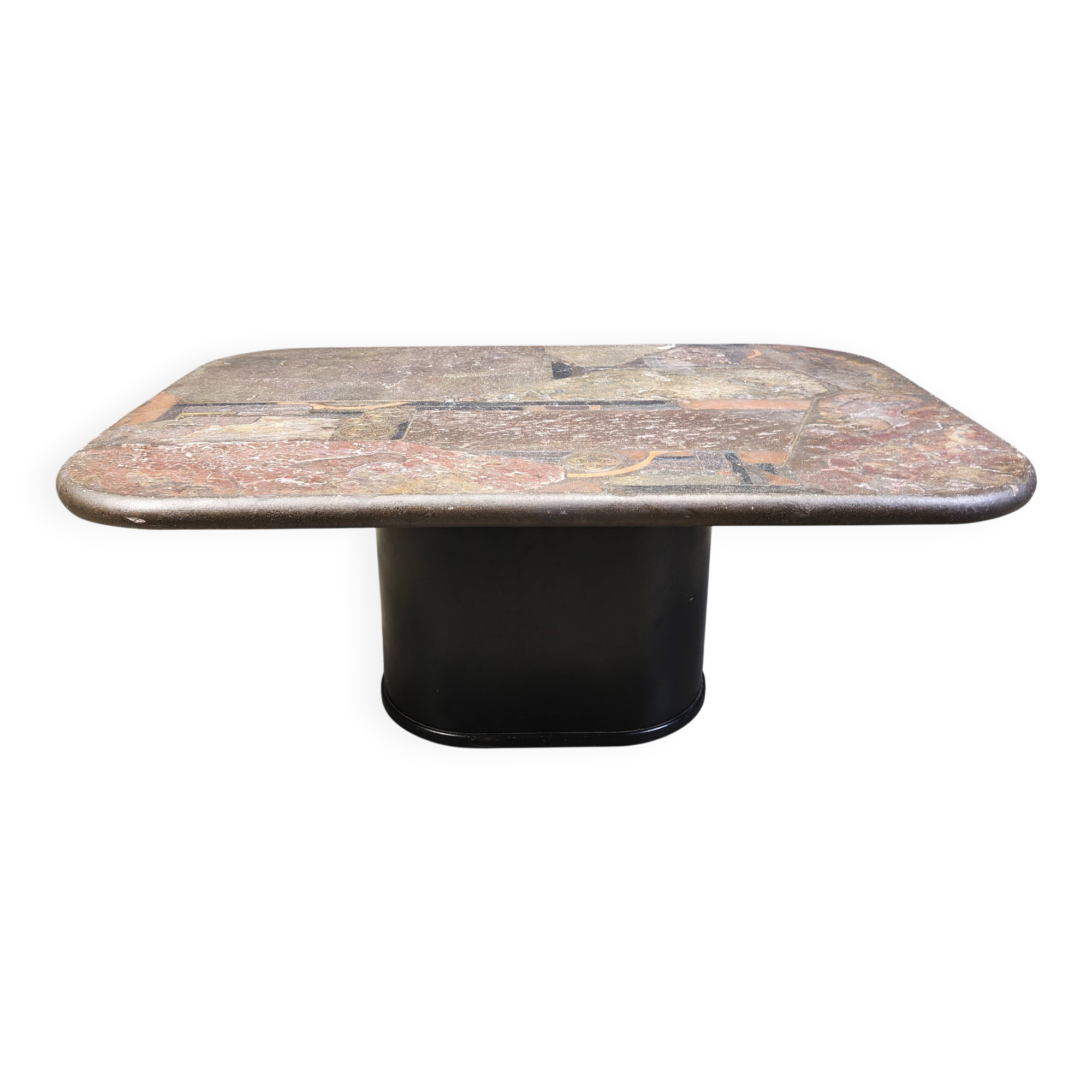 Table basse de Marcus Kingma, années 1980