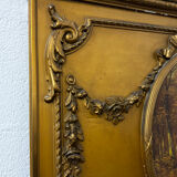 Louis XVI style trumeau mirror
