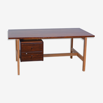 Hans Wegner mahogany desk, edition 60 Getama Denmark