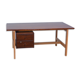 Hans Wegner mahogany desk, edition 60 Getama Denmark