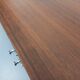 Vintage modernist enfilade in rosewood and chrome metal from the 60s and 70s.