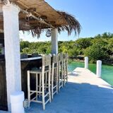 YASSO natural bar stool