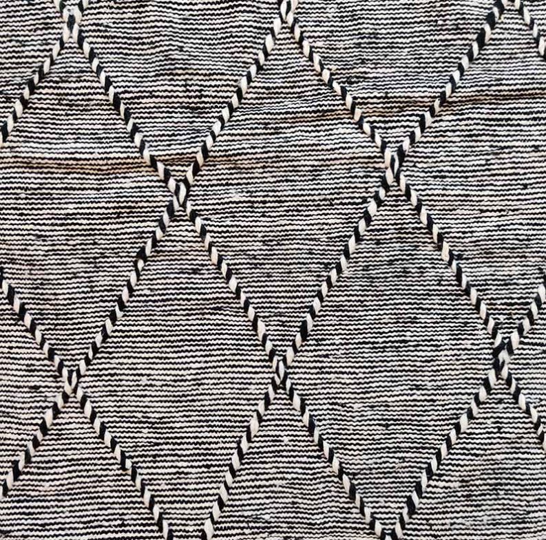 Black zanafi carpet 100x160 cm