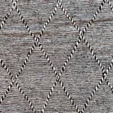 Black zanafi carpet 100x160 cm