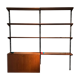 Vintage Scandinavian wall library by Kai Kristiansen for FM Møbler