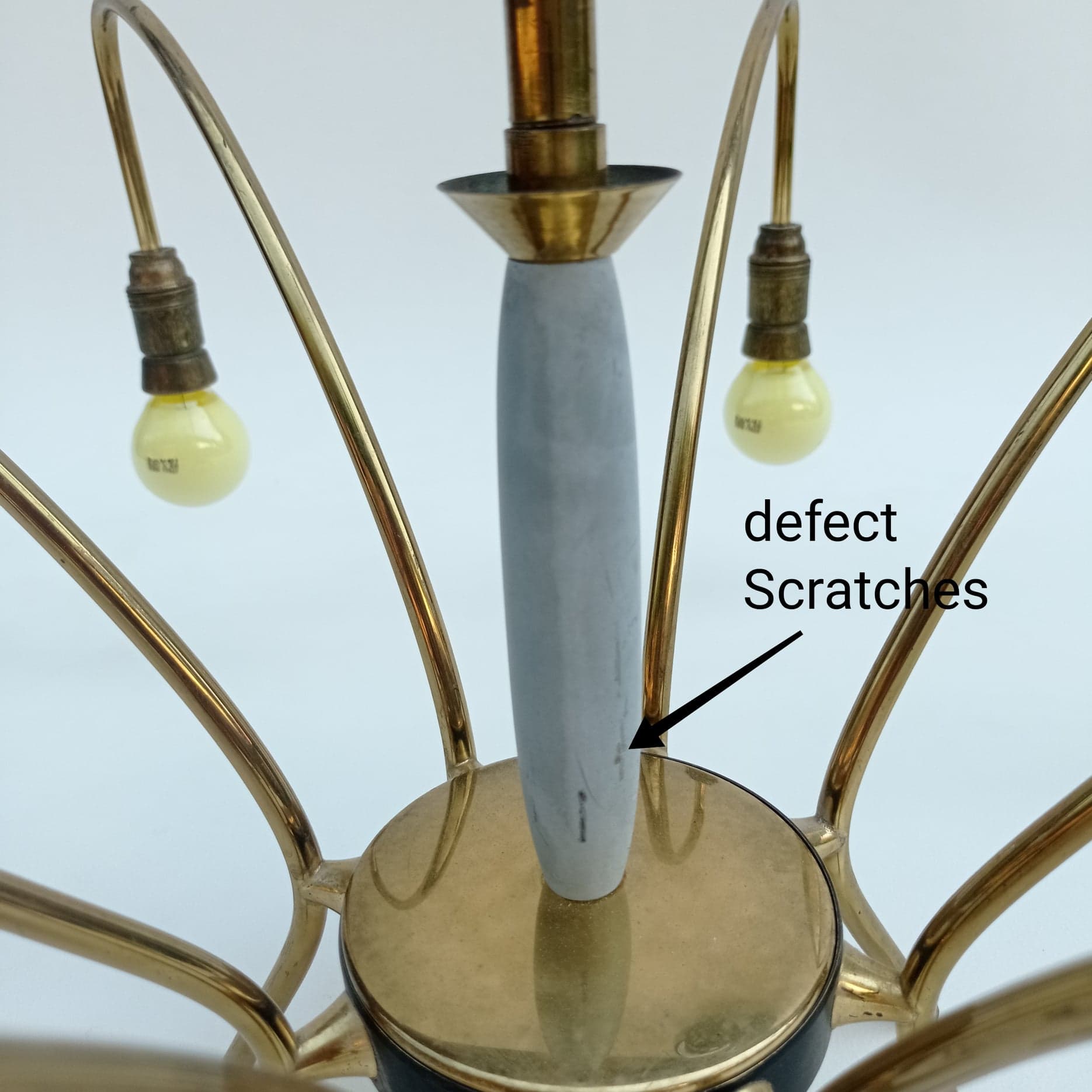 Ceiling lamp from the 1970s, Germany