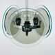 Suspension en verre d'art vintage par Fontana Arte, années 1970