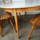 Table style scandinave bois et formica